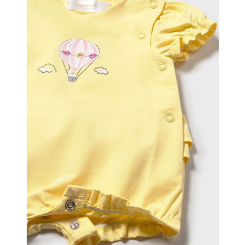 Mayoral Baby Girls Air Balloon Romper pack of 2 - Image 3