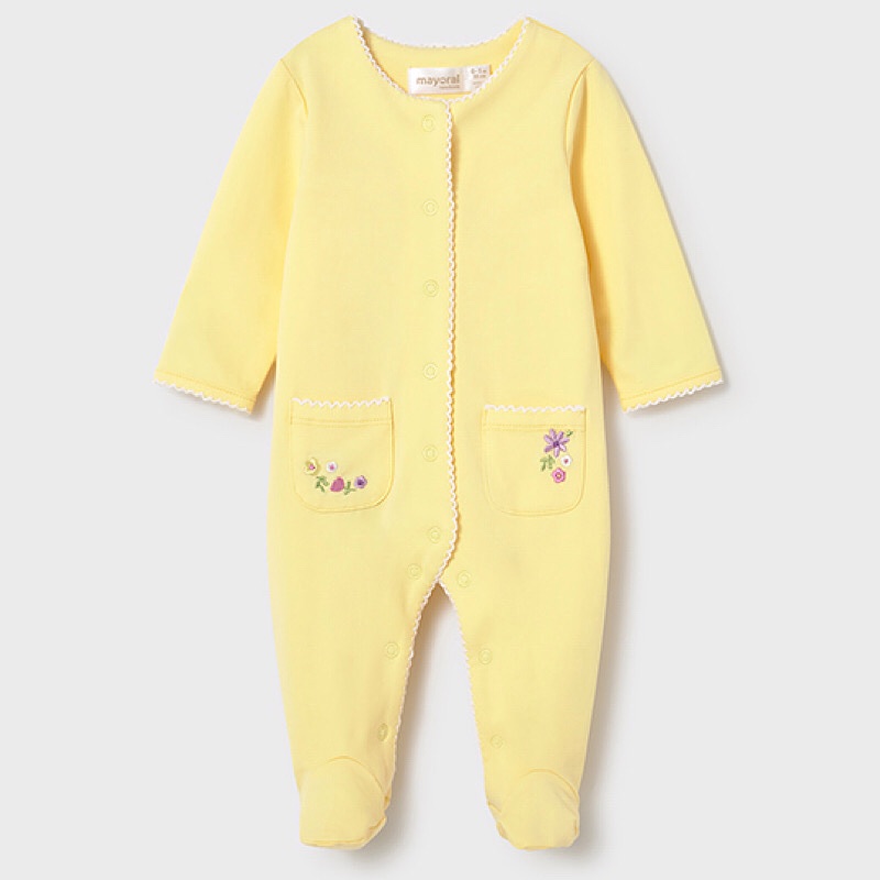 Mayoral Baby Girls Babygrow Set pack of 2 - Image 4