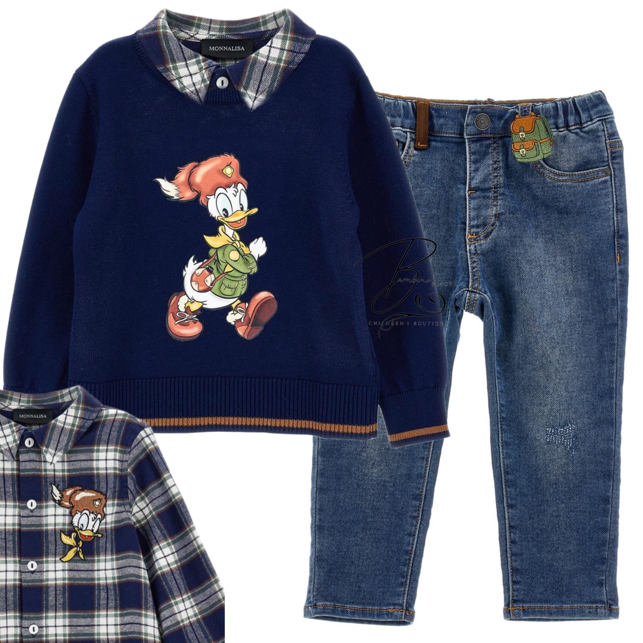 monnalisa boys donald duck