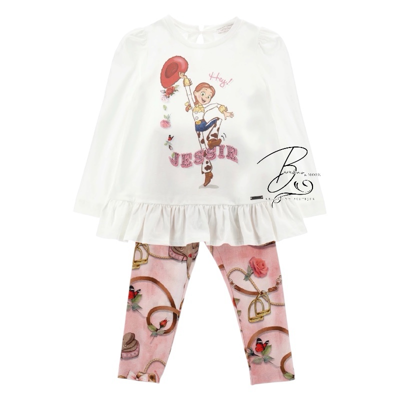 monnalisa girls jessie legging set